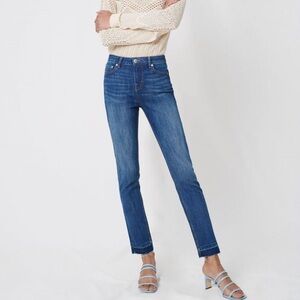 MAJE Presto High Rise Cropped Straight Leg Jeans Size 40 (US 30)